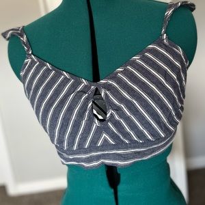 Summer off the shoulder crop top